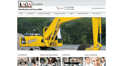 Desktop Screenshot of iaga.com.br